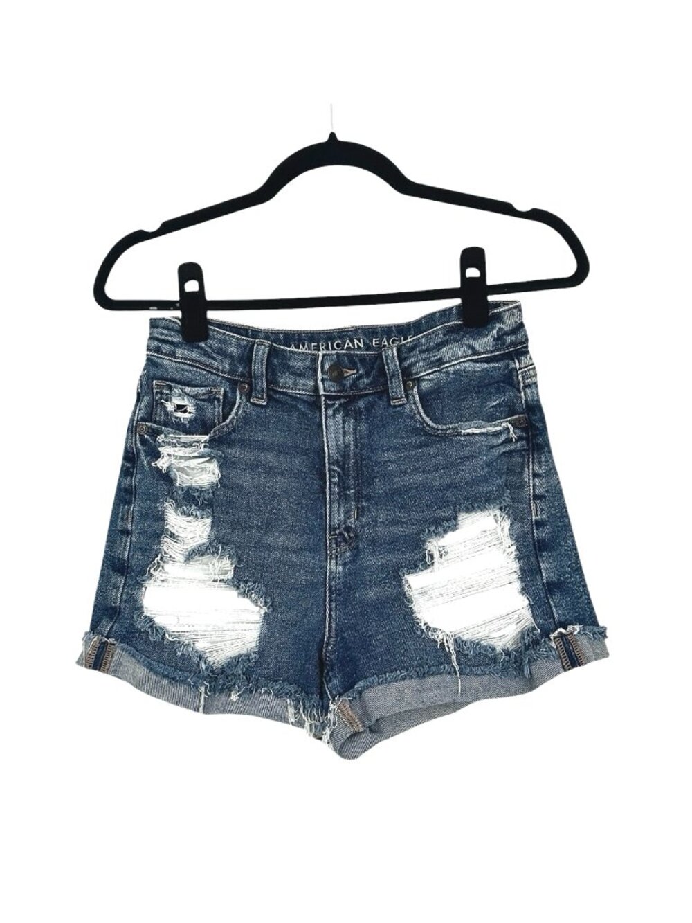 American Eagle Distressed Mom Shorts